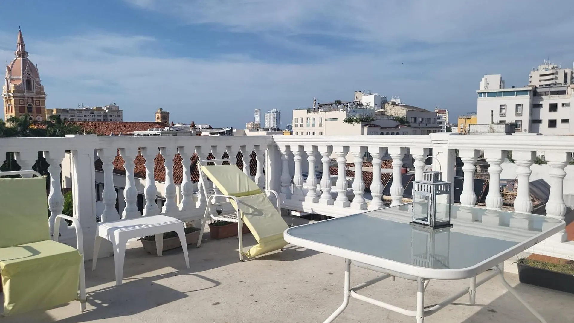 Downtown, Balcony, 360 Viewpoint Terrace, Comfortable Cartagena Apartamento